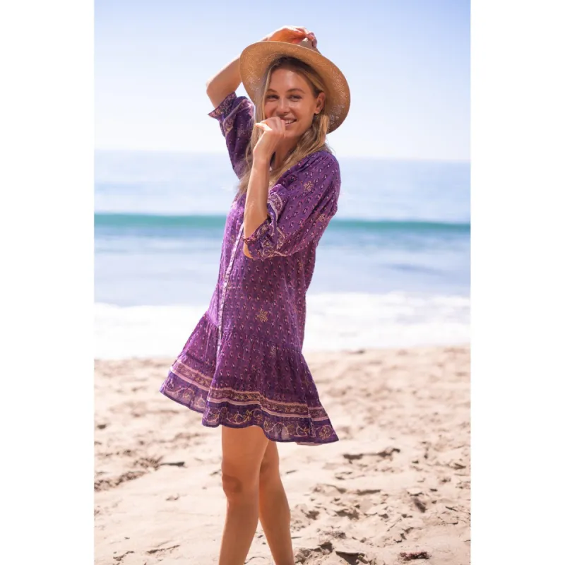 Purple Carin Mini Dress sold by Alicia Bell