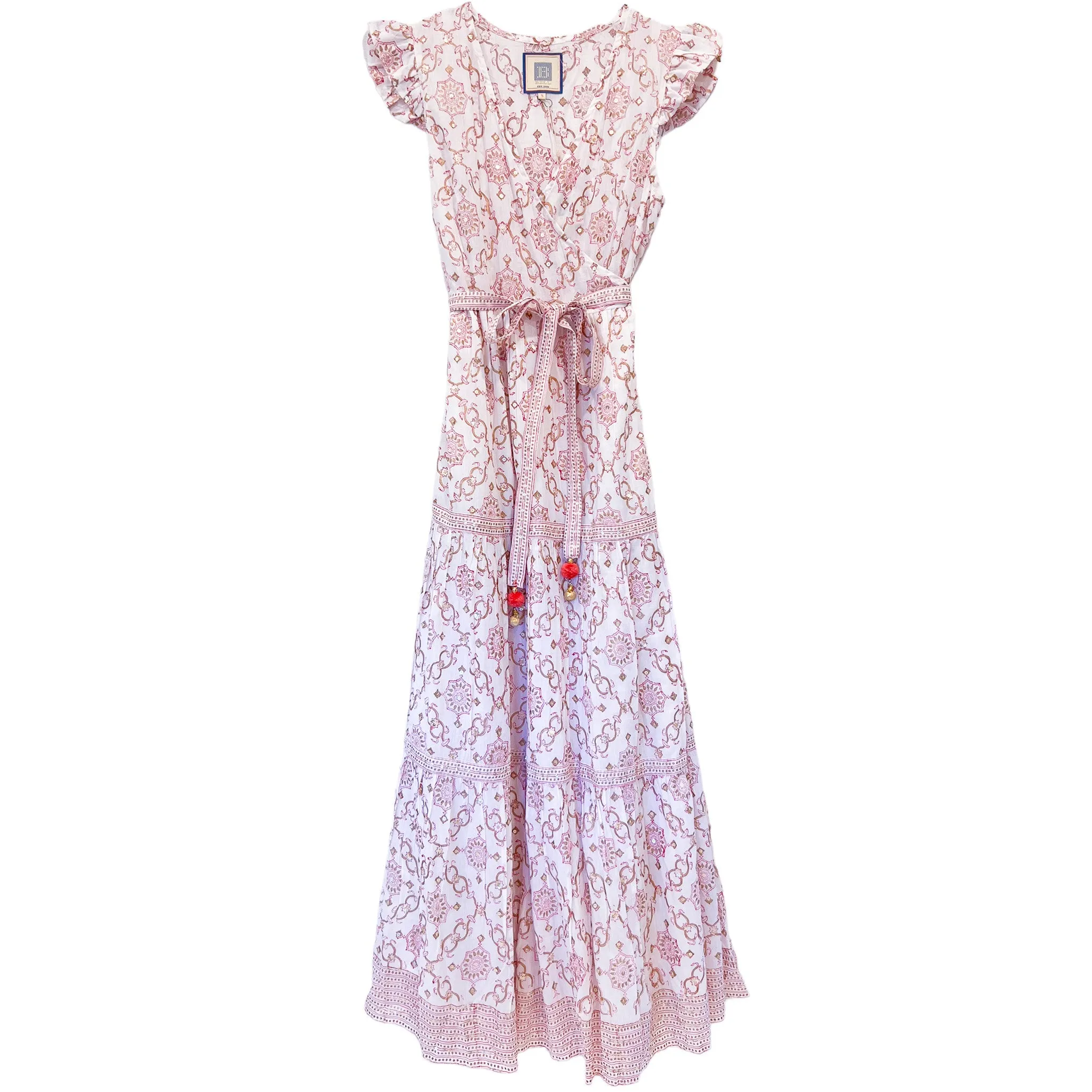 Flutter Wrap Dress sold by Alicia Bell product image thumbnail 5