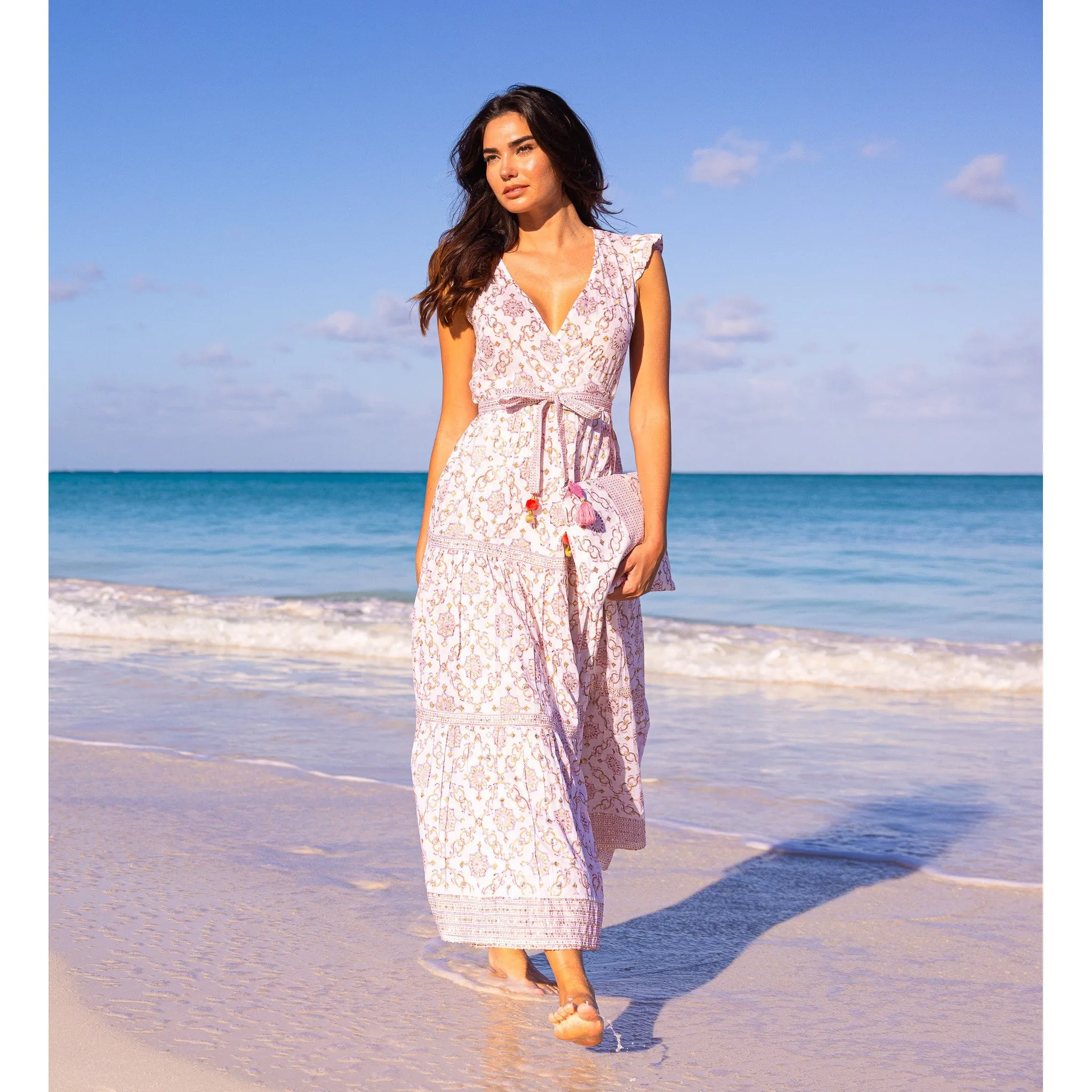 Flutter Wrap Dress sold by Alicia Bell product image thumbnail 3