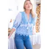Sky Blue Kylie Top sold by Alicia Bell