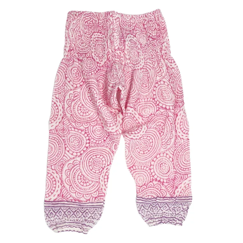 Cotton Gauze Smocked Pant - FINAL SALE sold by Alicia Bell