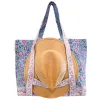 Large Beach Bag With Hat Holder sold by Alicia Bell