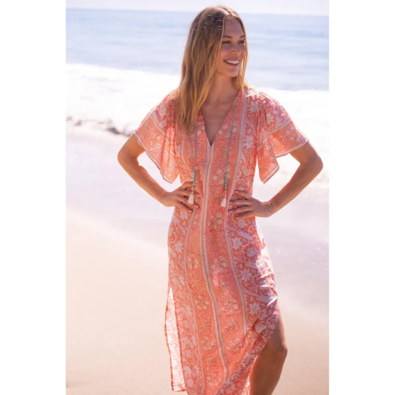 Peach Angel Kaftan sold by Alicia Bell