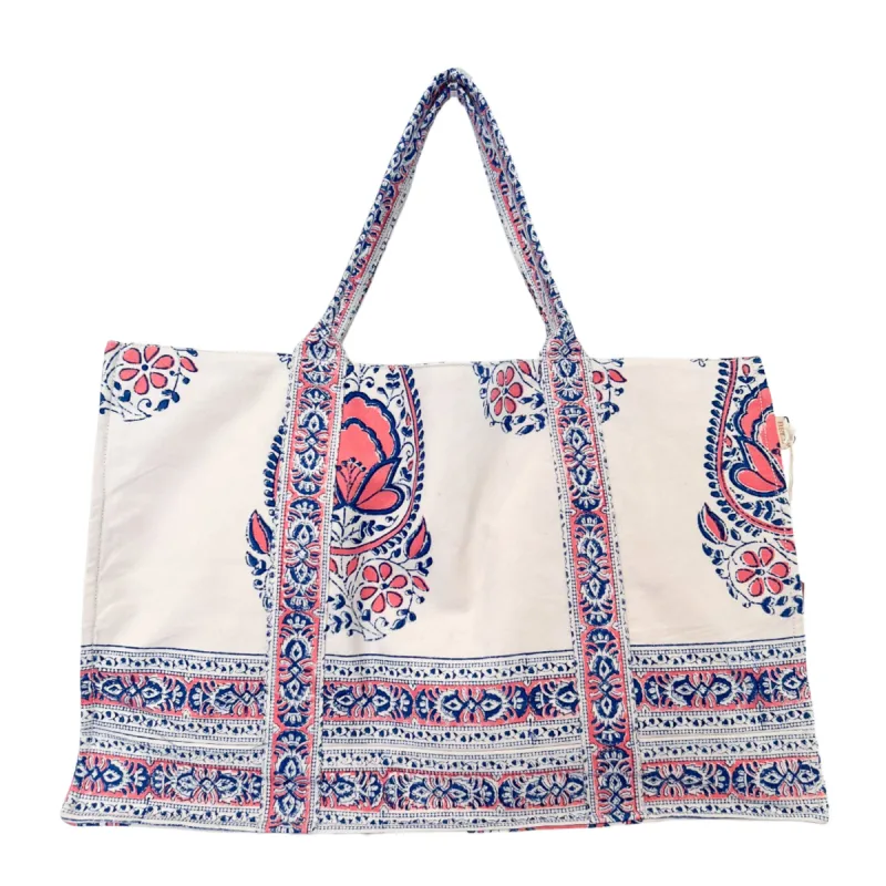 Paisley Large Canvas Tote sold by Alicia Bell