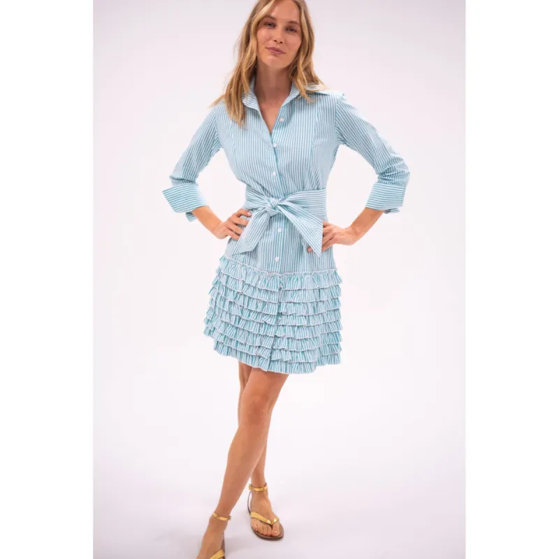 Ruffle Shirt Dress sold by Alicia Bell