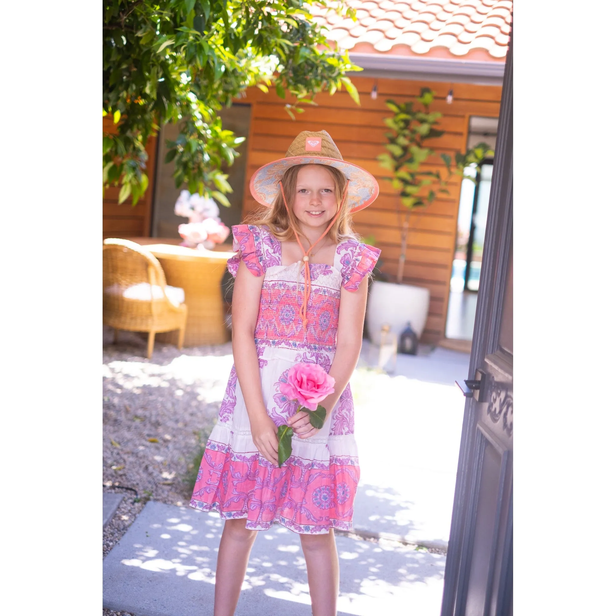 Flower Mandy Midi Dress sold by Alicia Bell product image thumbnail 2