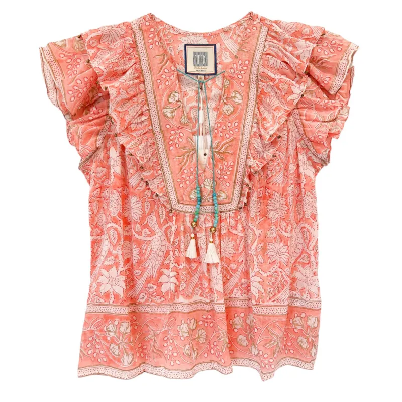 Peach Kiara Top sold by Alicia Bell