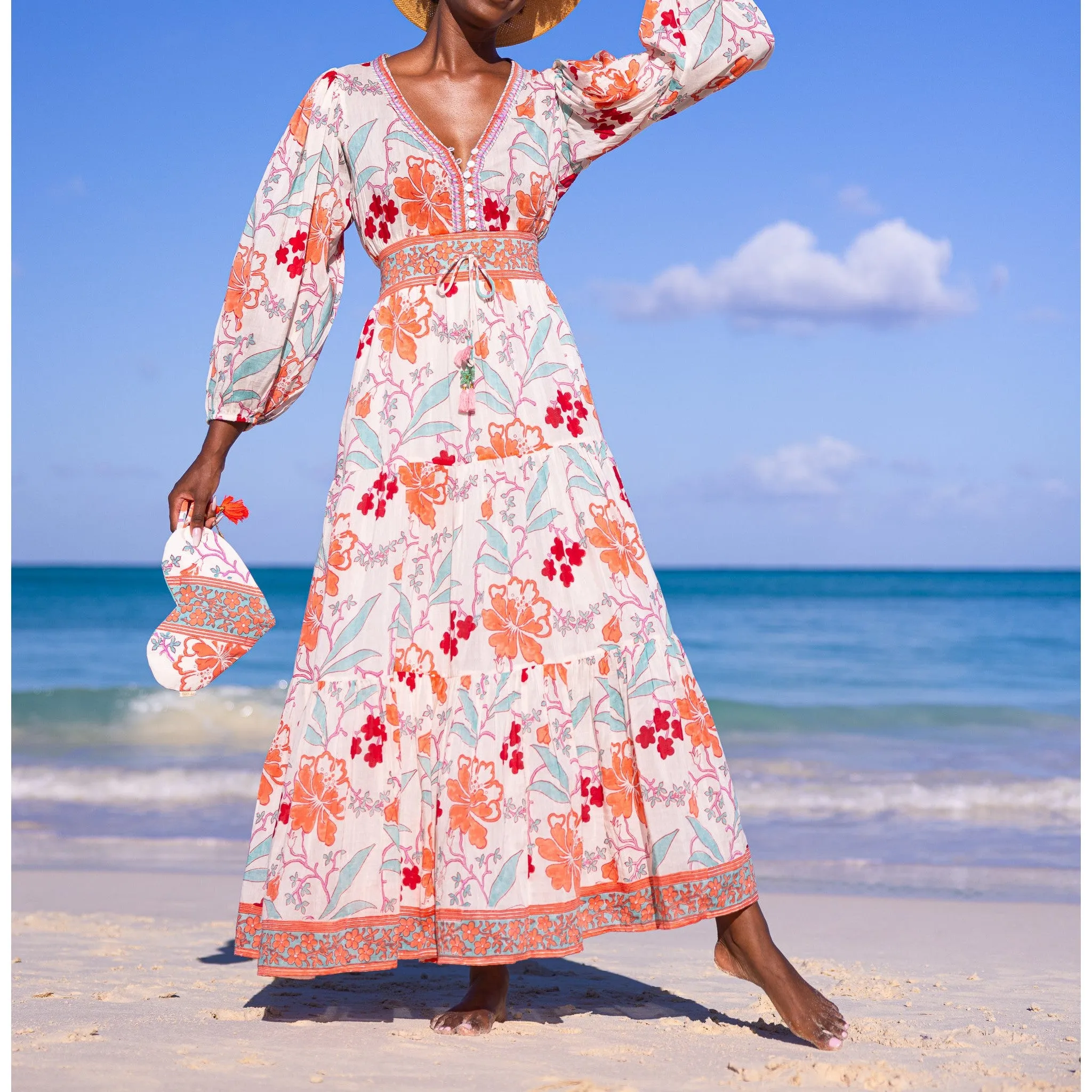 Clover Maxi Dress sold by Alicia Bell product image thumbnail 5