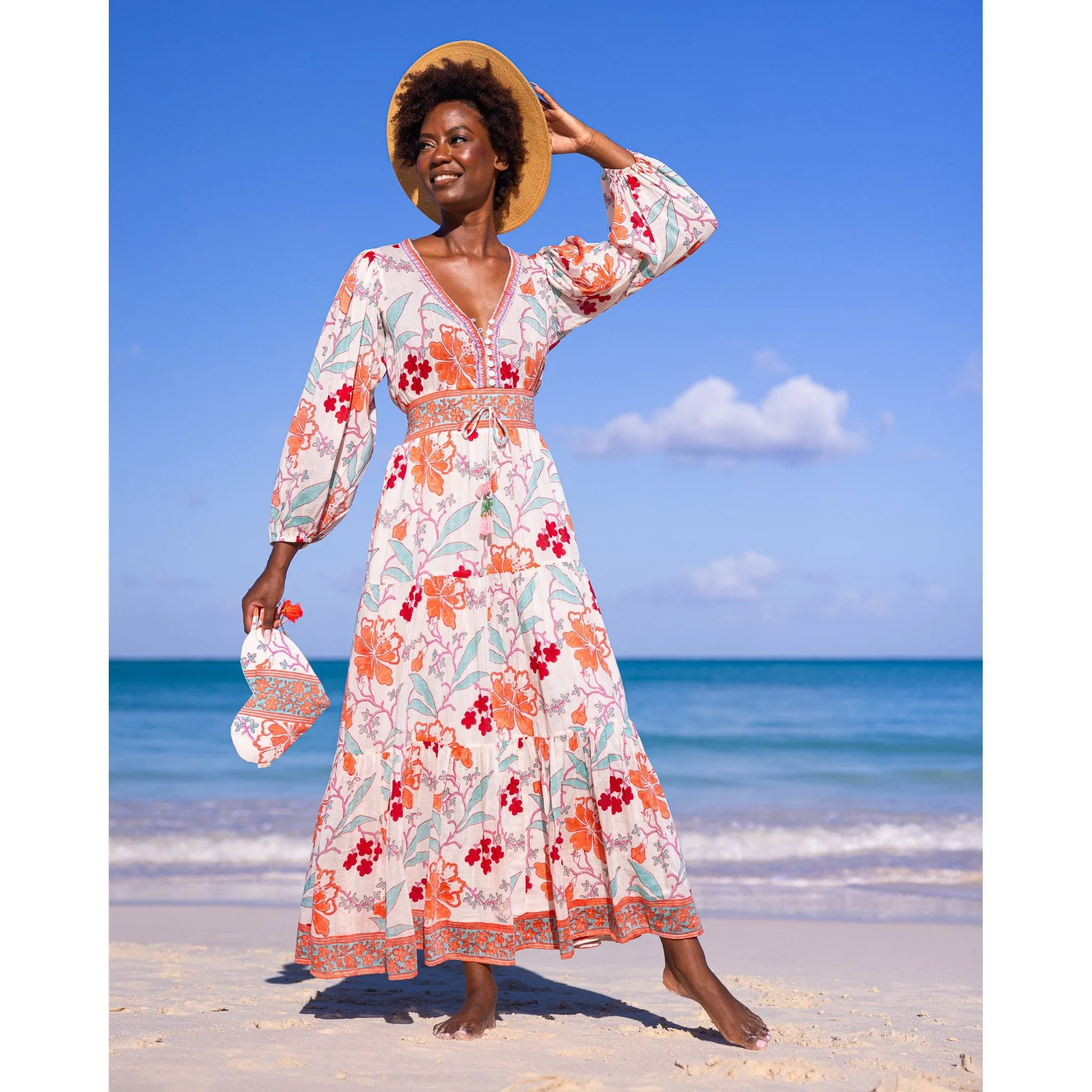 Clover Maxi Dress sold by Alicia Bell product image thumbnail 3