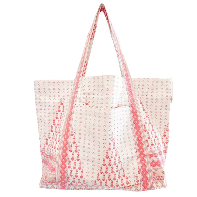 Heart Large Beach Bag sold by Alicia Bell