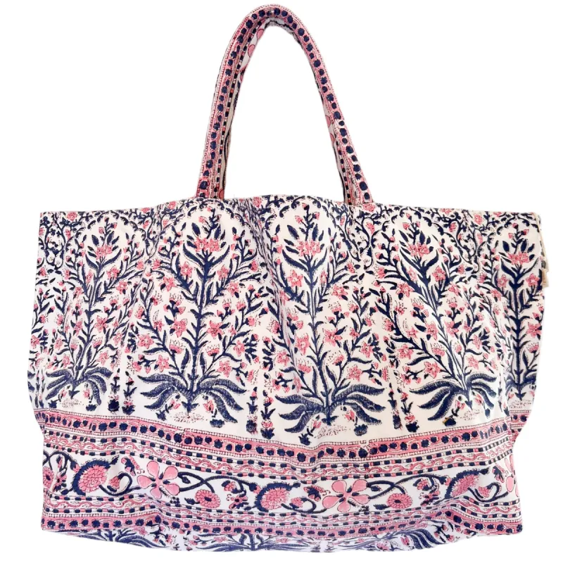 Pink/Blue Carry All Bag sold by Alicia Bell