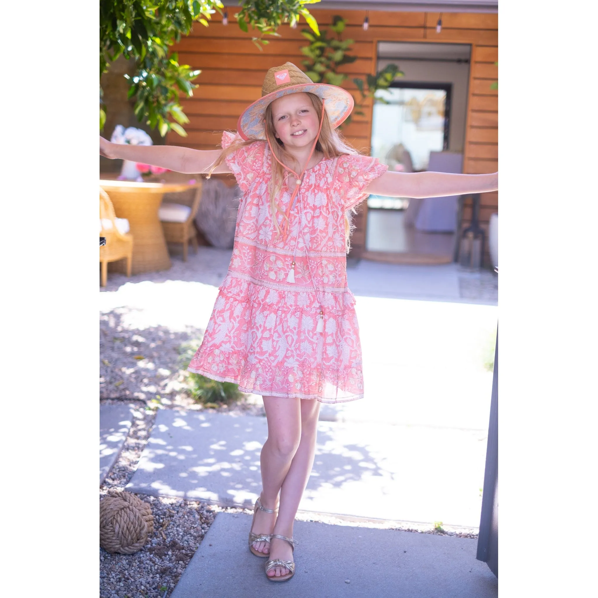 Peach Sadie Dress sold by Alicia Bell product image thumbnail 4