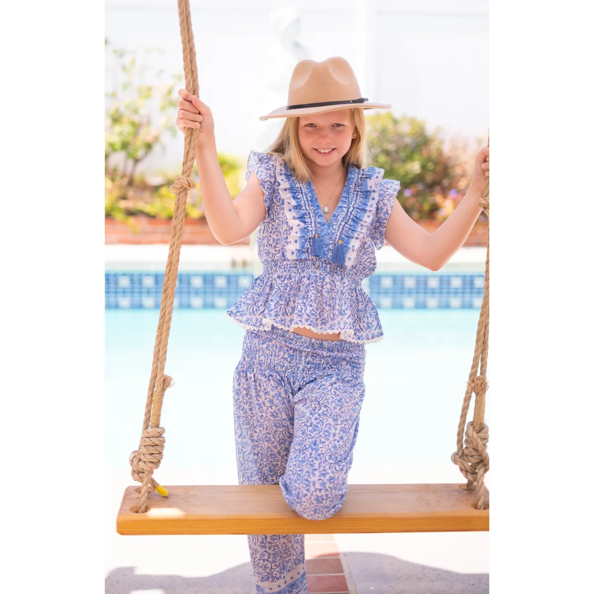 Smocked Pants sold by Alicia Bell product image thumbnail 2