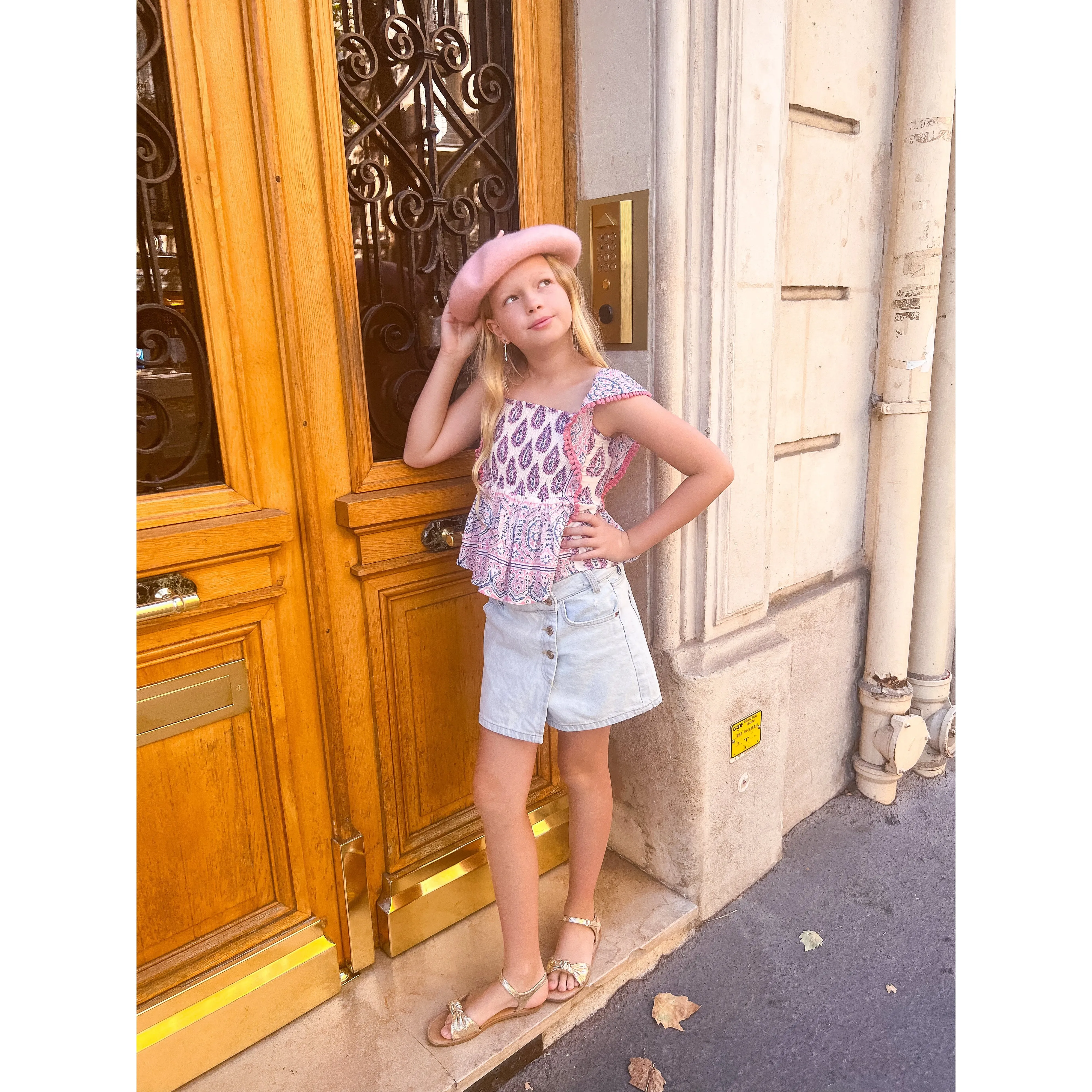 Girls Tulip Top sold by Alicia Bell