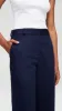 Soho Trouser in Textured Wool | Navy sold by Argent