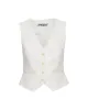 Waistcoat in Cotton Twill | Ivory sold by Argent