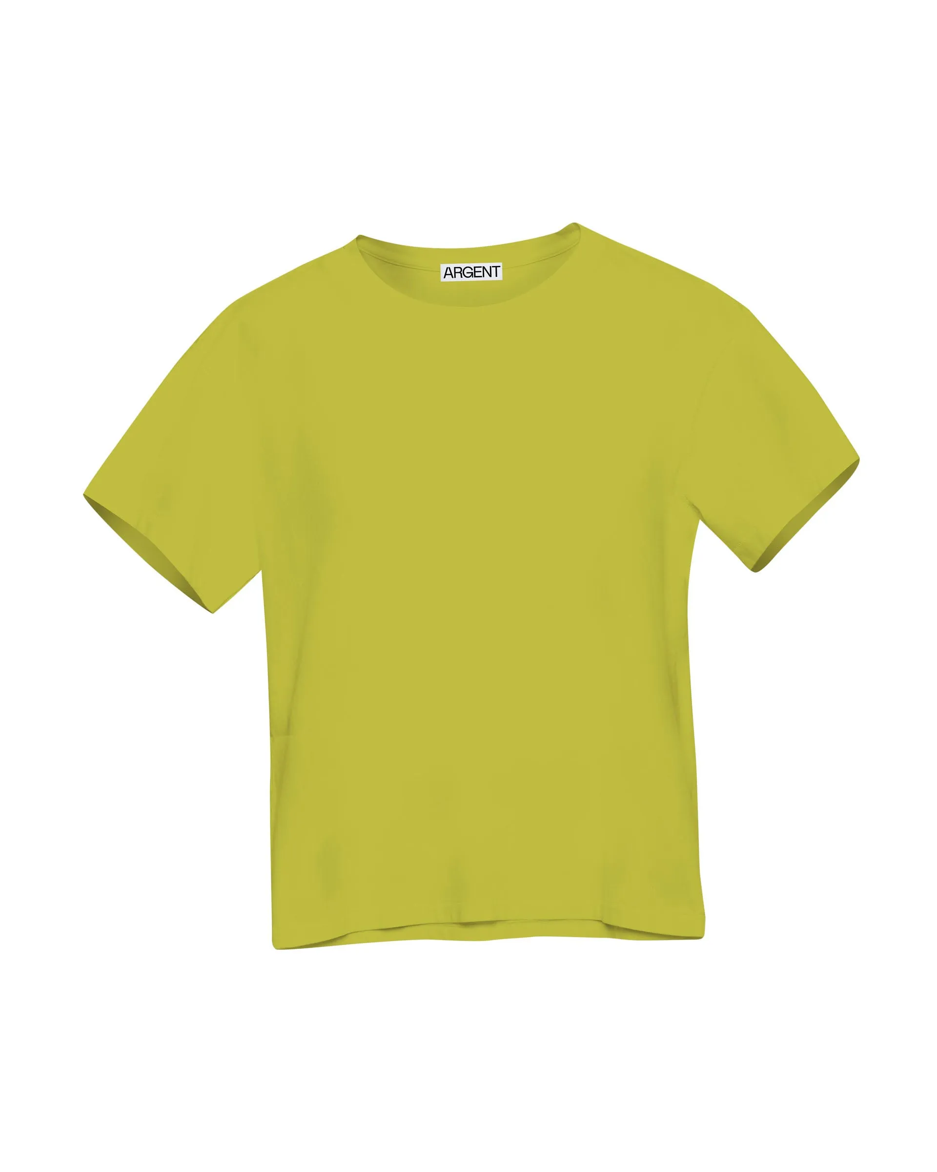 Shrunken Tee in Cotton Jersey | Avocado sold by Argent product image thumbnail 4