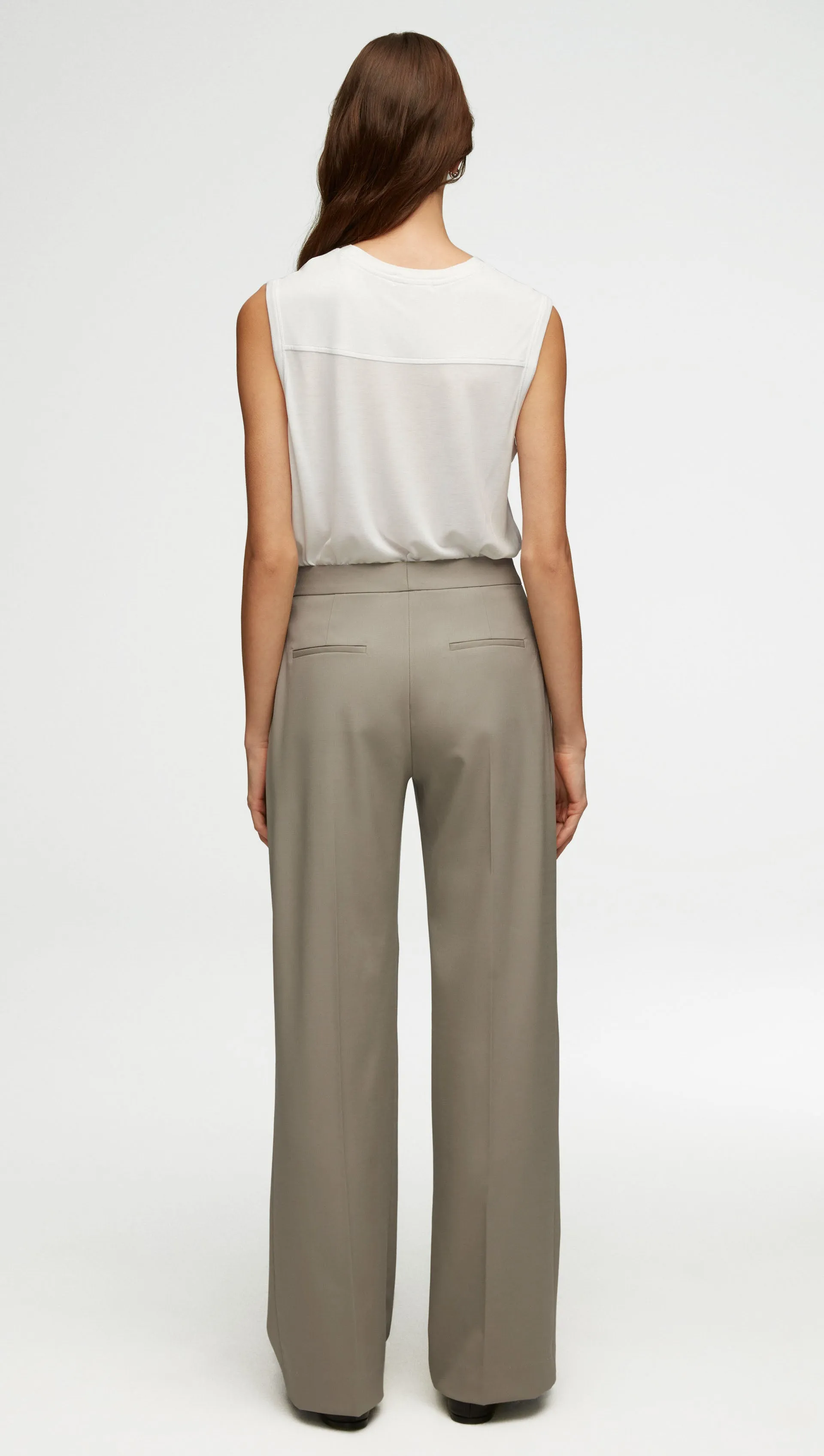 Wide Leg Trouser in Seasonless Wool | Laurel sold by Argent product image thumbnail 3