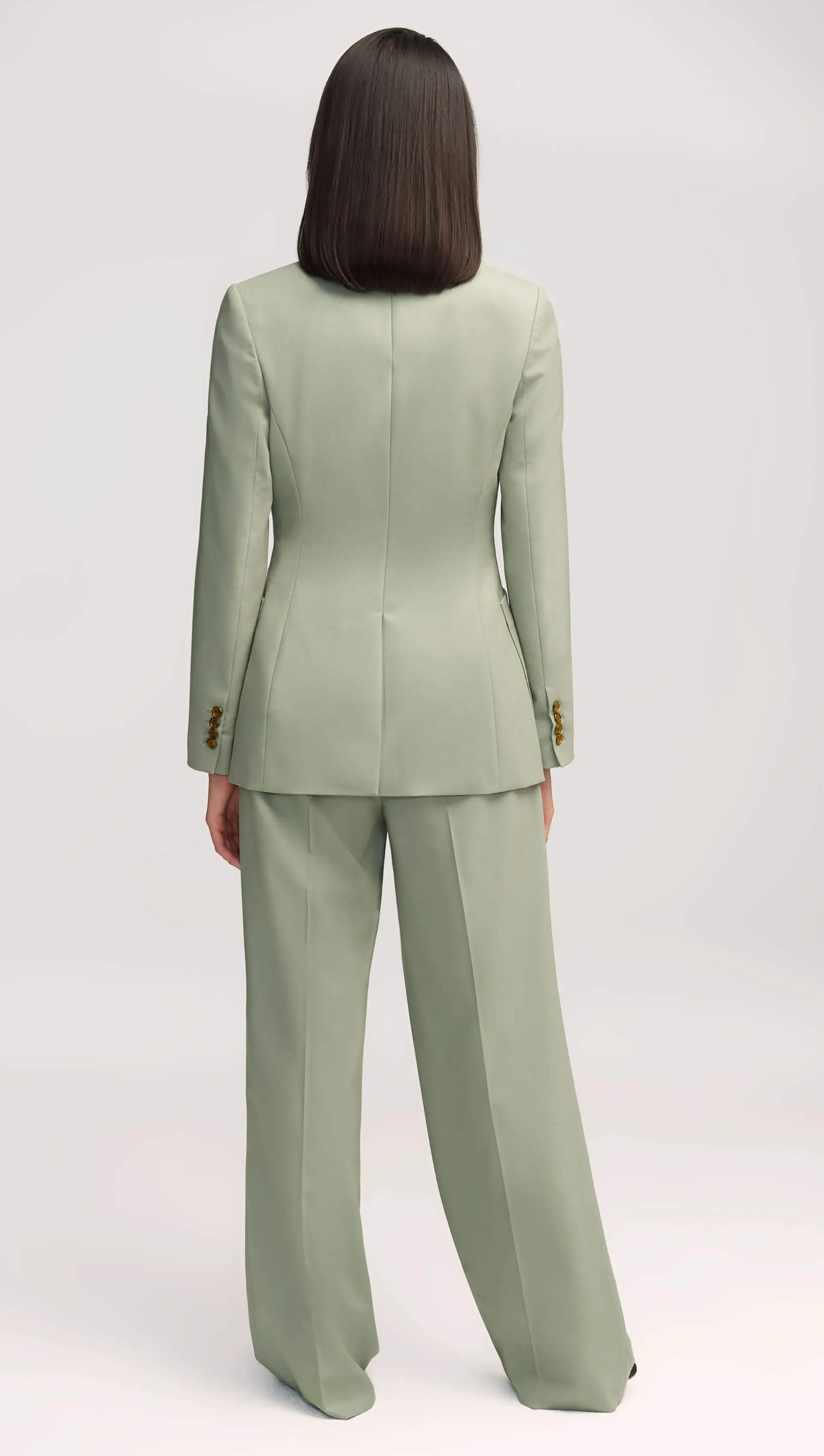 Chelsea Blazer in Seasonless Wool | Sage sold by Argent product image thumbnail 5
