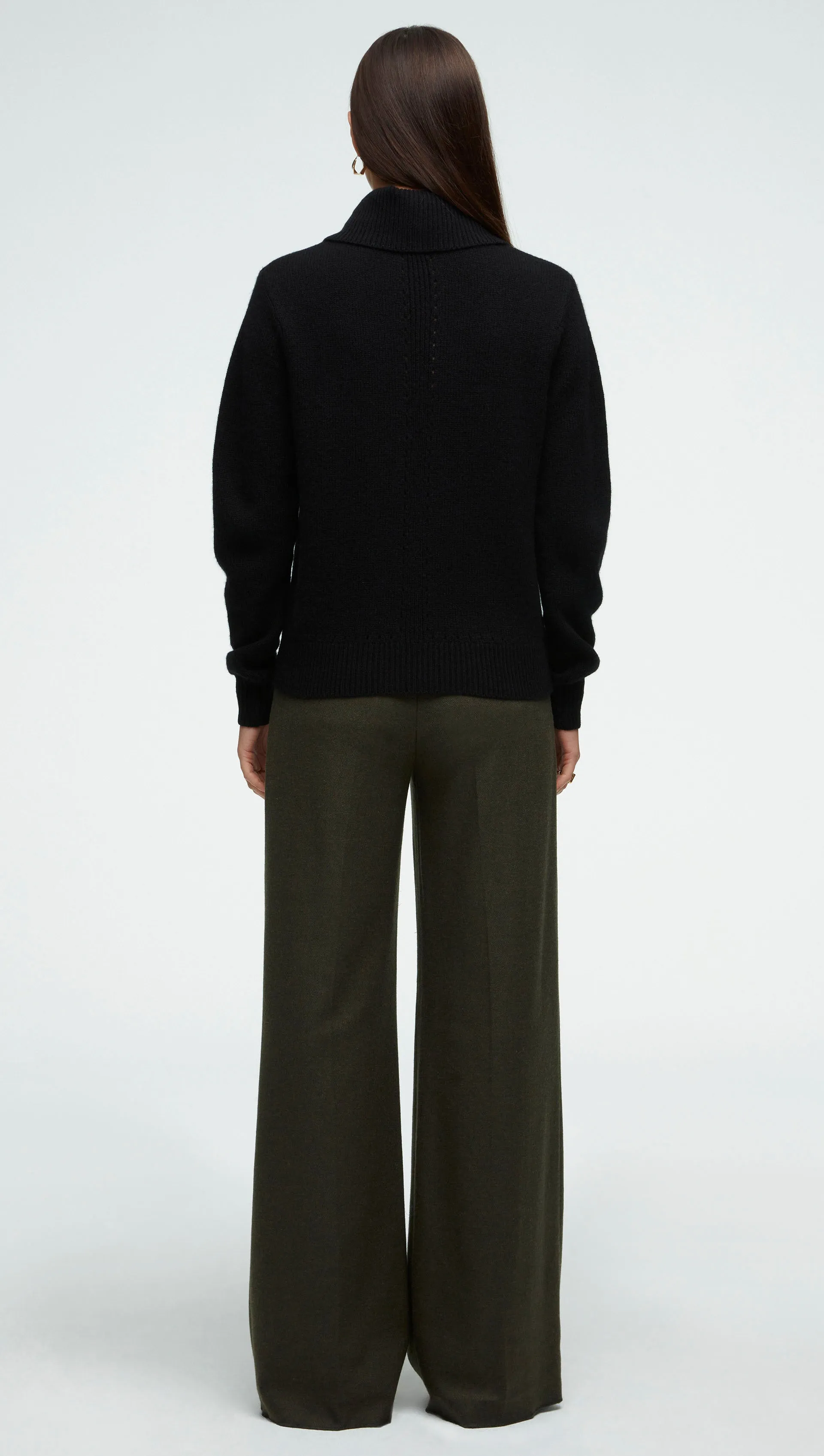 Chunky Turtleneck in Wool-Cashmere | Black sold by Argent product image thumbnail 5