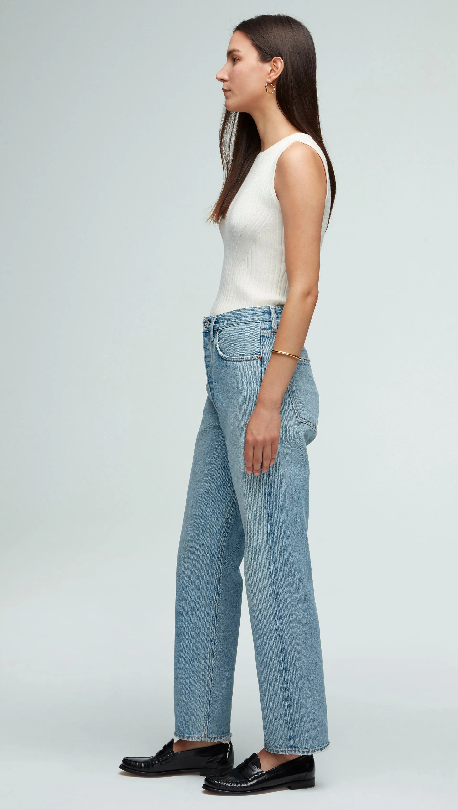 AGOLDE x 90s Mid Rise Loose Fit | Charm sold by Argent product image thumbnail 4