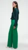 Wide Leg Trouser in Seasonless Wool | Kelly Green sold by Argent