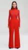 Skinny Turtleneck in Merino Silk Jersey | Scarlet sold by Argent