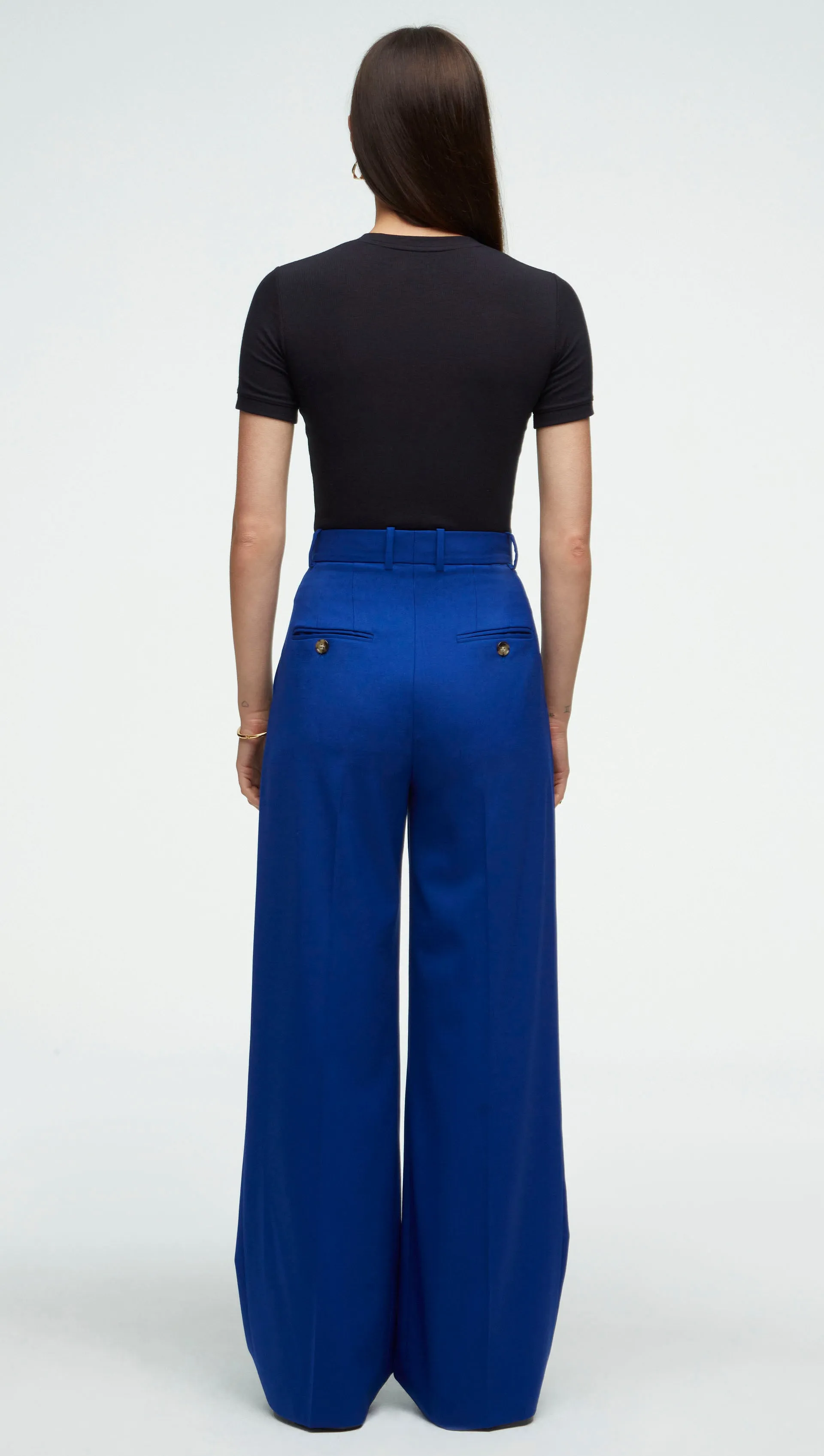 Ringer Tee in Ribbed Cotton | Black sold by Argent product image thumbnail 5