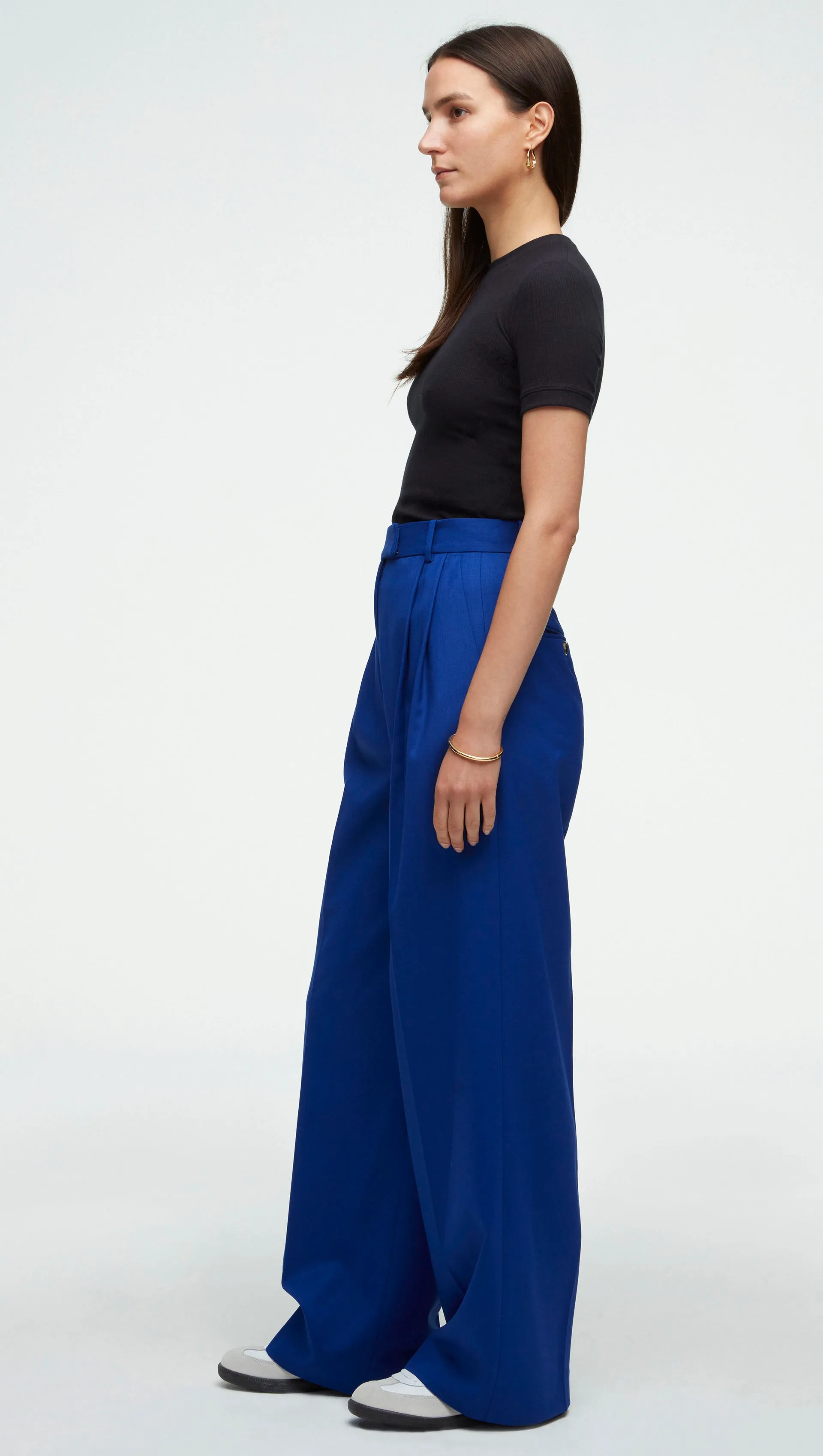 Ringer Tee in Ribbed Cotton | Black sold by Argent product image thumbnail 4