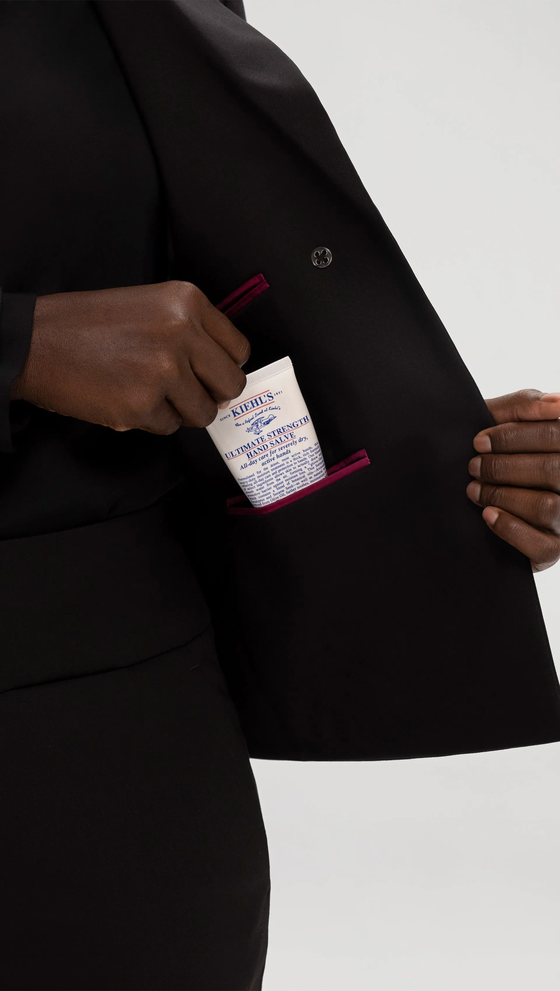 Crossover Blazer in Performance Cotton | Black sold by Argent product image thumbnail 5