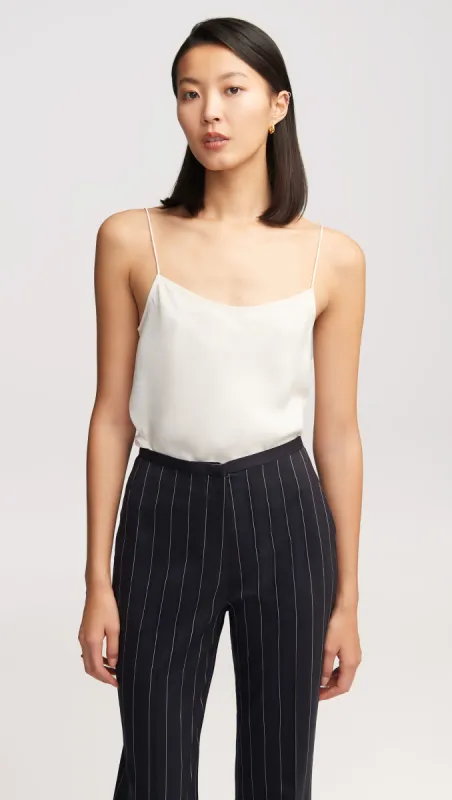 Camisole in Matte-side Silk Charmeuse | Ivory sold by Argent