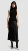 Sleeveless Turtleneck in Stretch Wool | Black sold by Argent