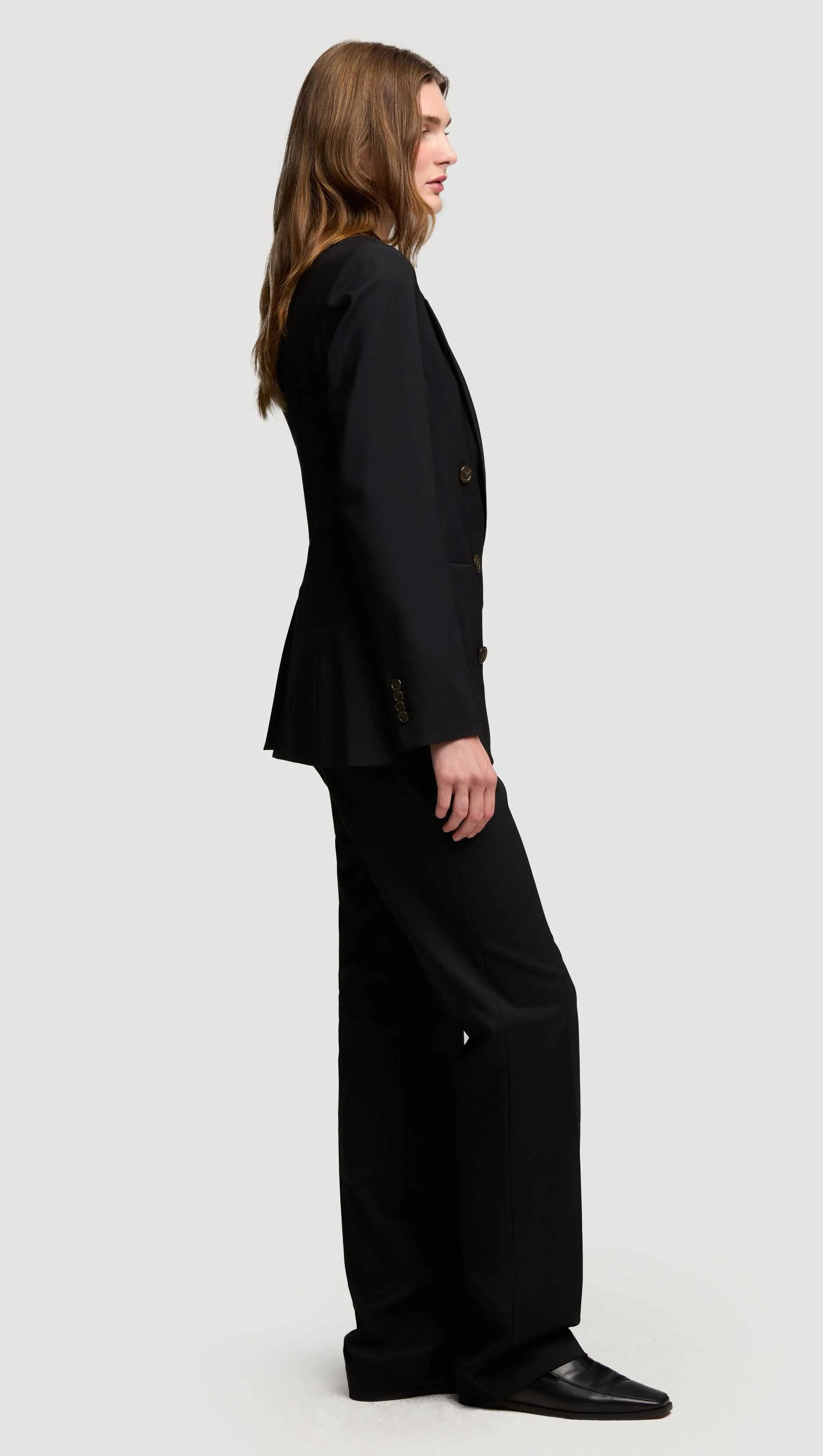 Chelsea Blazer in Seasonless Wool | Black sold by Argent product image thumbnail 5