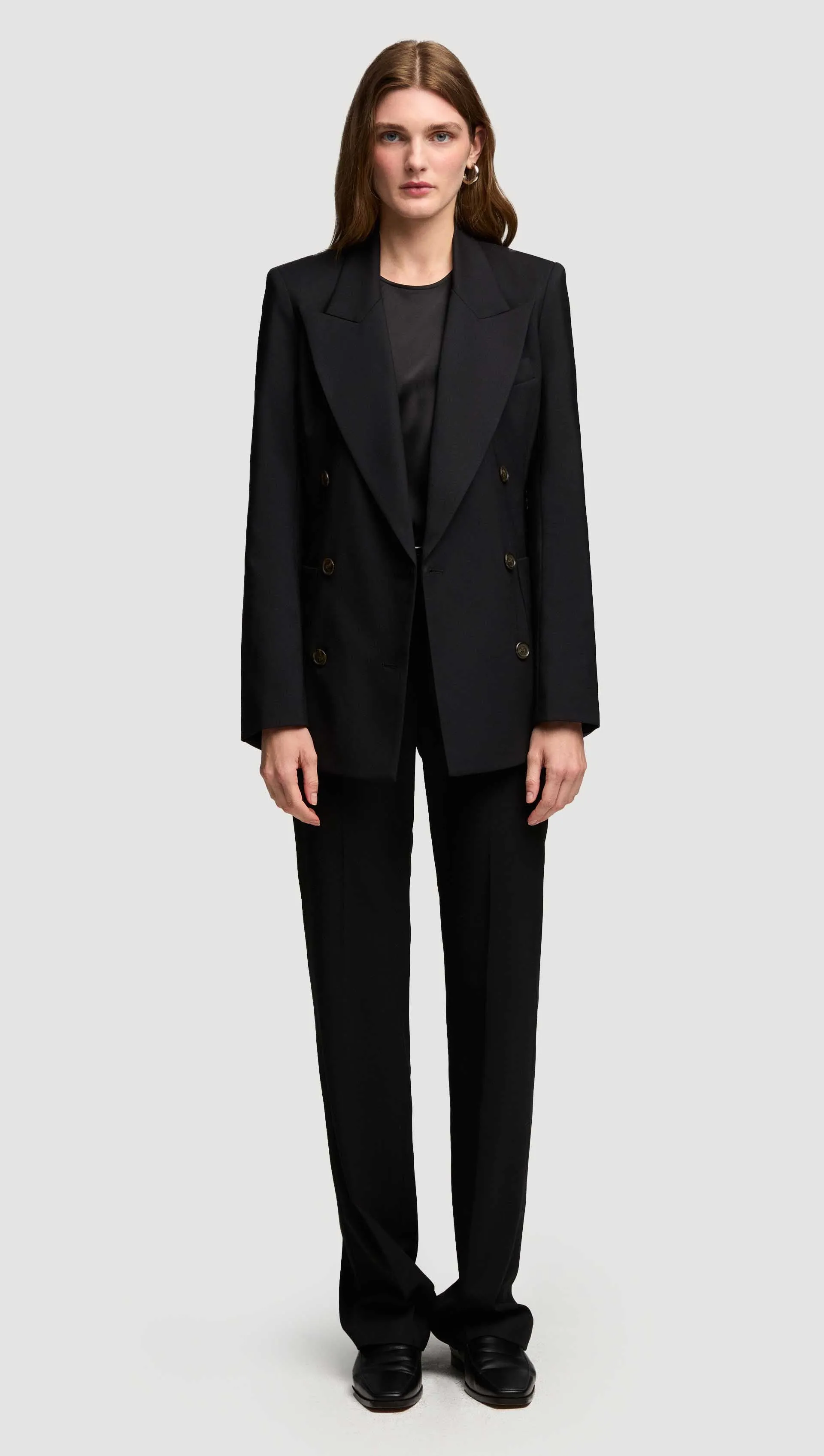 Chelsea Blazer in Seasonless Wool | Black sold by Argent product image thumbnail 2