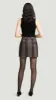 Mini Tailored Skirt in Viscose Blend | Coffee/Beige Plaid sold by Argent