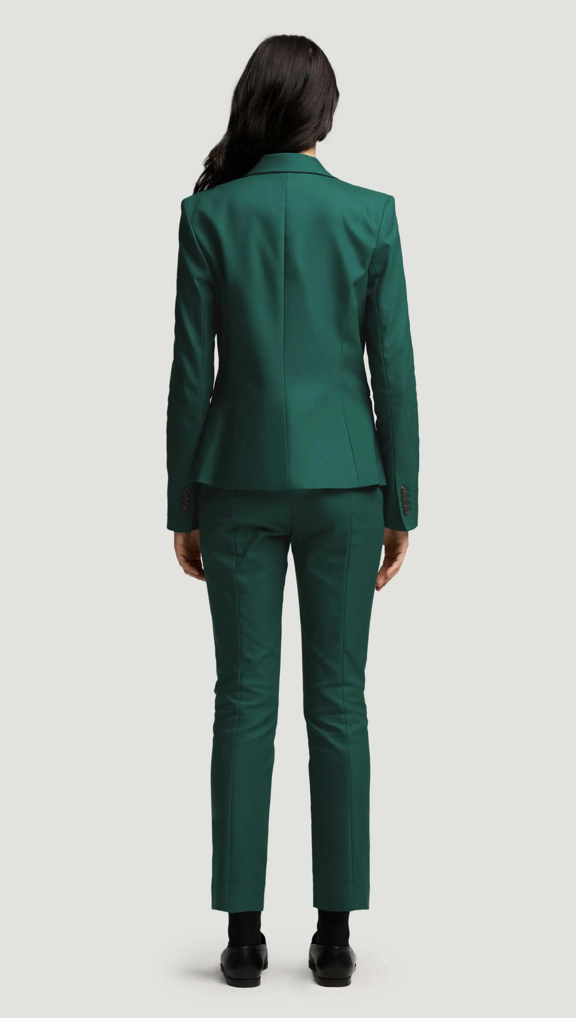Crossover Blazer in Performance Cotton | Emerald sold by Argent product image thumbnail 5