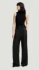 Single Pleat Trouser in Wool Blend | Grey Pinstripe sold by Argent