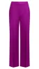 Wide Leg Trouser in Seasonless Wool | Orchid sold by Argent