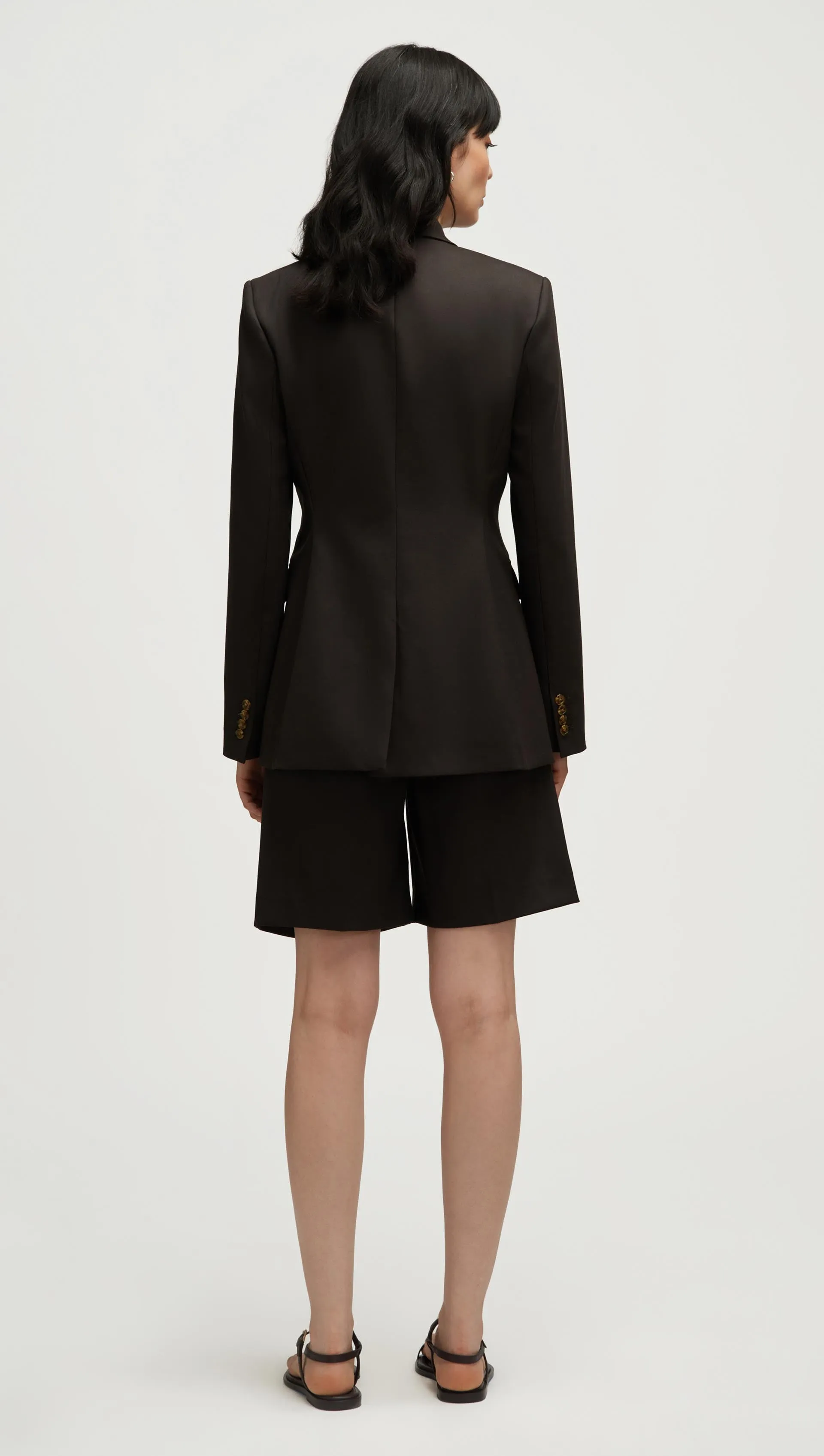 Cooper Blazer in Seasonless Wool | Smoke sold by Argent product image thumbnail 5