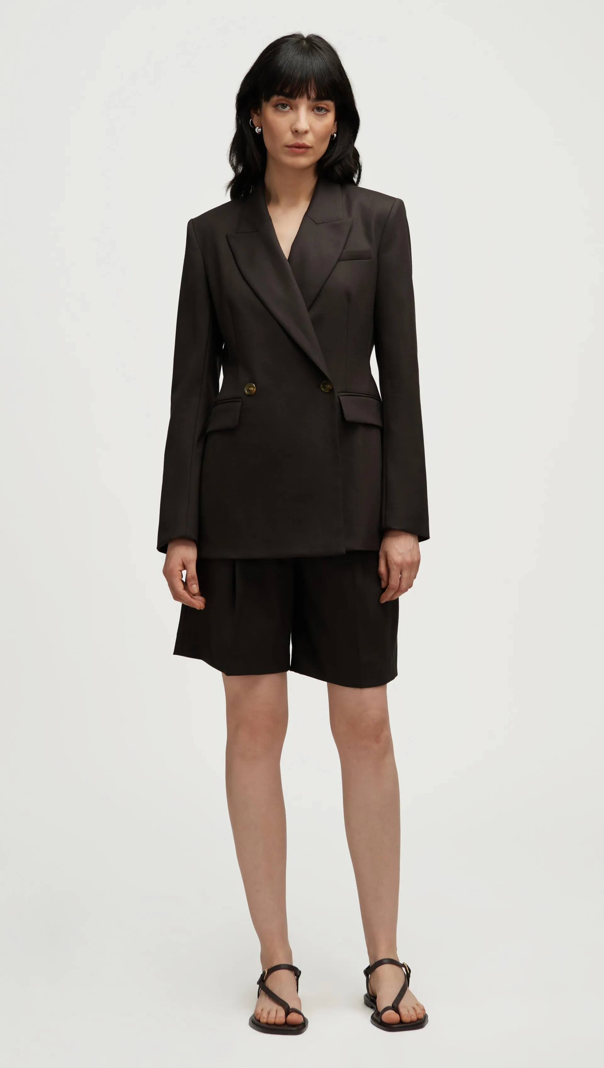 Cooper Blazer in Seasonless Wool | Smoke sold by Argent product image thumbnail 3