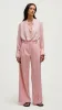 Cowl Neck Blouse in Double Georgette | Soft Pink sold by Argent