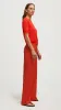 Fine Shortsleeve Knit in Wool Silk | Tomato sold by Argent