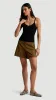 Ribbed Cami in Viscose Polyester | Black sold by Argent