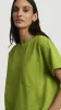 Oversized Pocket Tee in Cotton Jersey | Grass sold by Argent