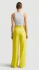 Pleated Trouser in Seasonless Wool | Lemon sold by Argent