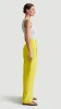 Pleated Trouser in Seasonless Wool | Lemon sold by Argent