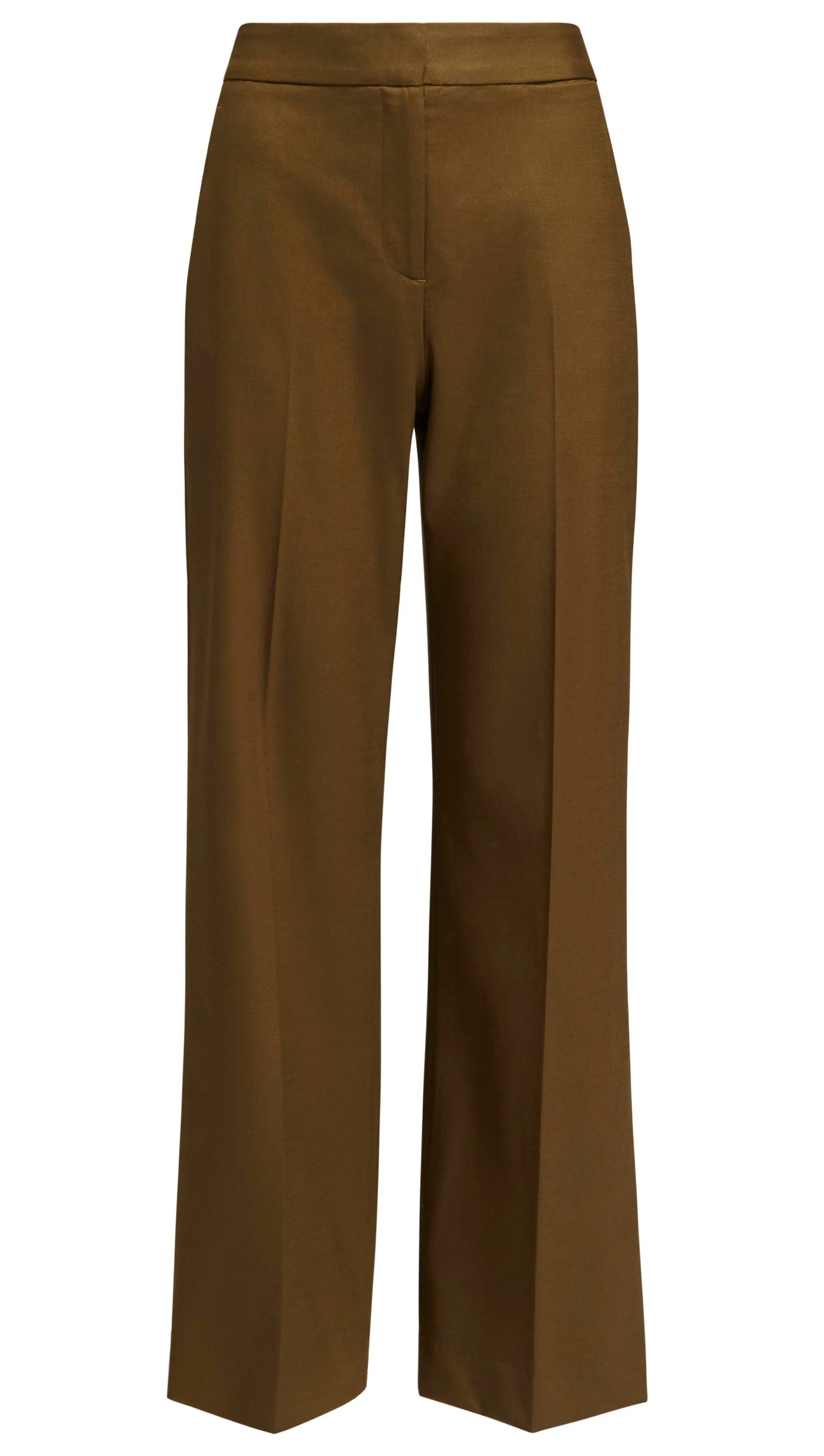 Wide Leg Trouser in Seasonless Wool | Mushroom sold by Argent product image thumbnail 4