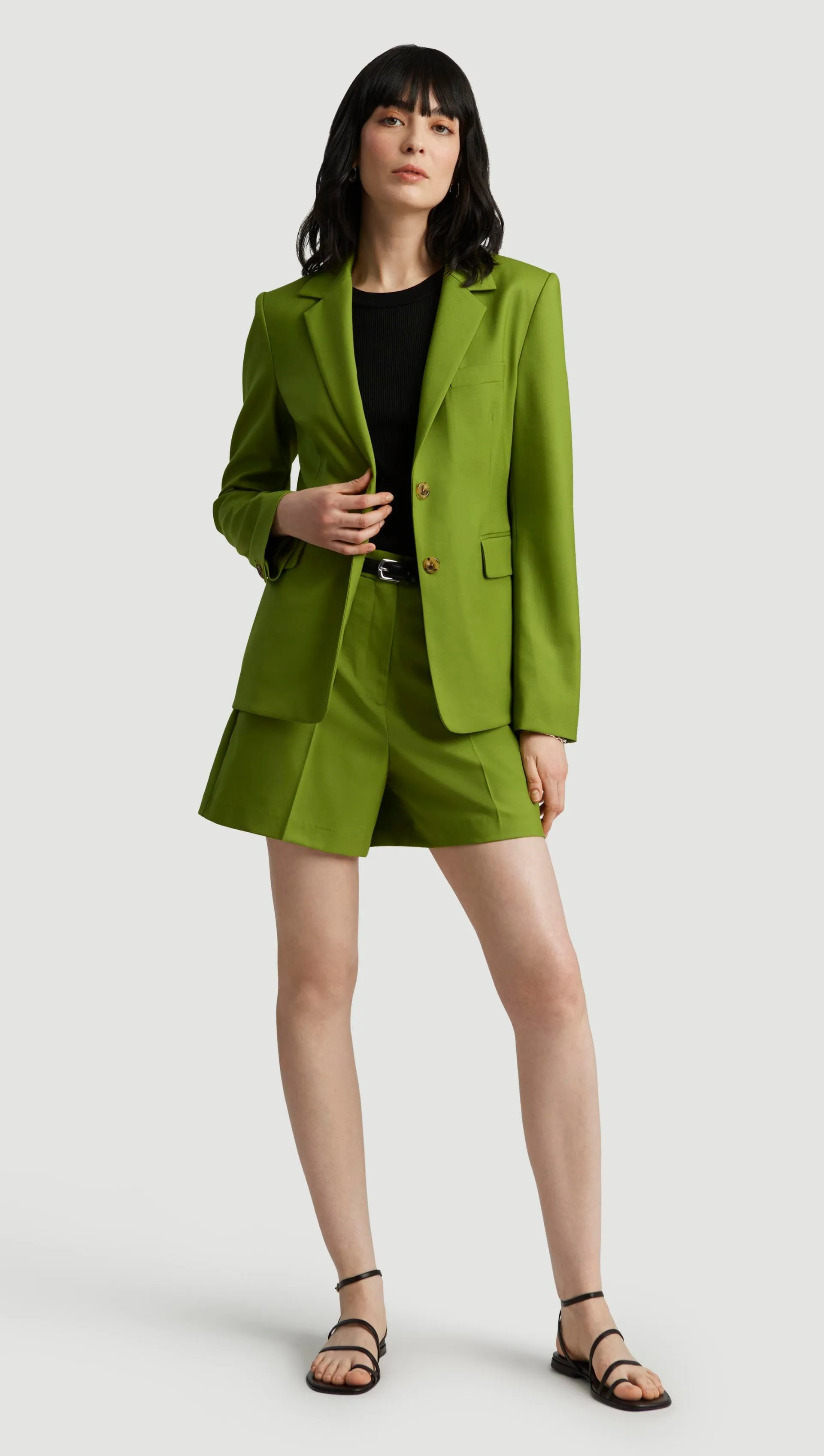 Copain Blazer in Seasonless Wool | Grass sold by Argent product image thumbnail 2