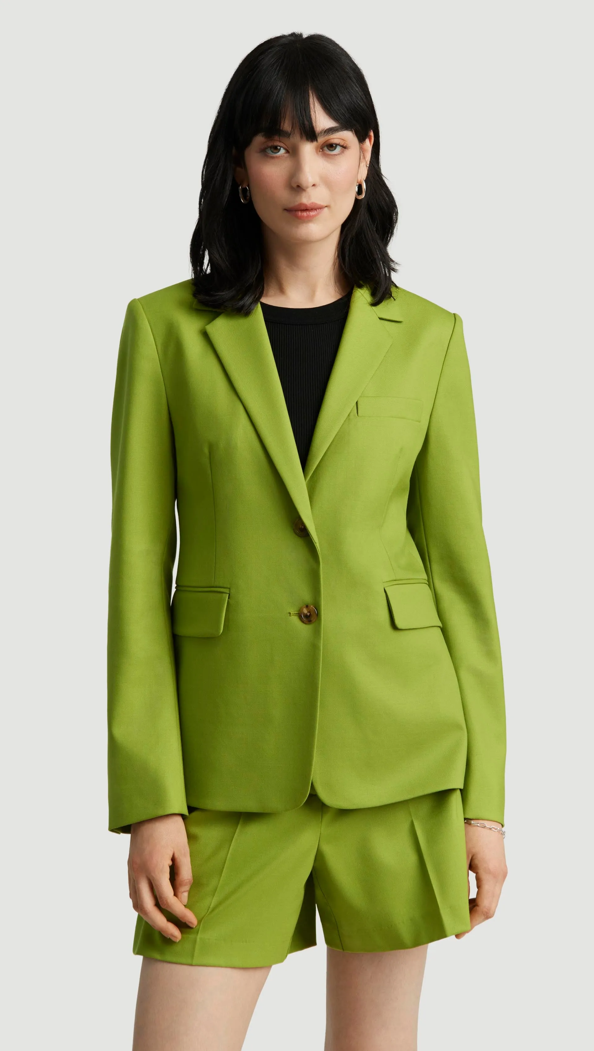 Copain Blazer in Seasonless Wool | Grass sold by Argent