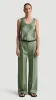 Soho Trouser in Seasonless Wool | Pistachio sold by Argent